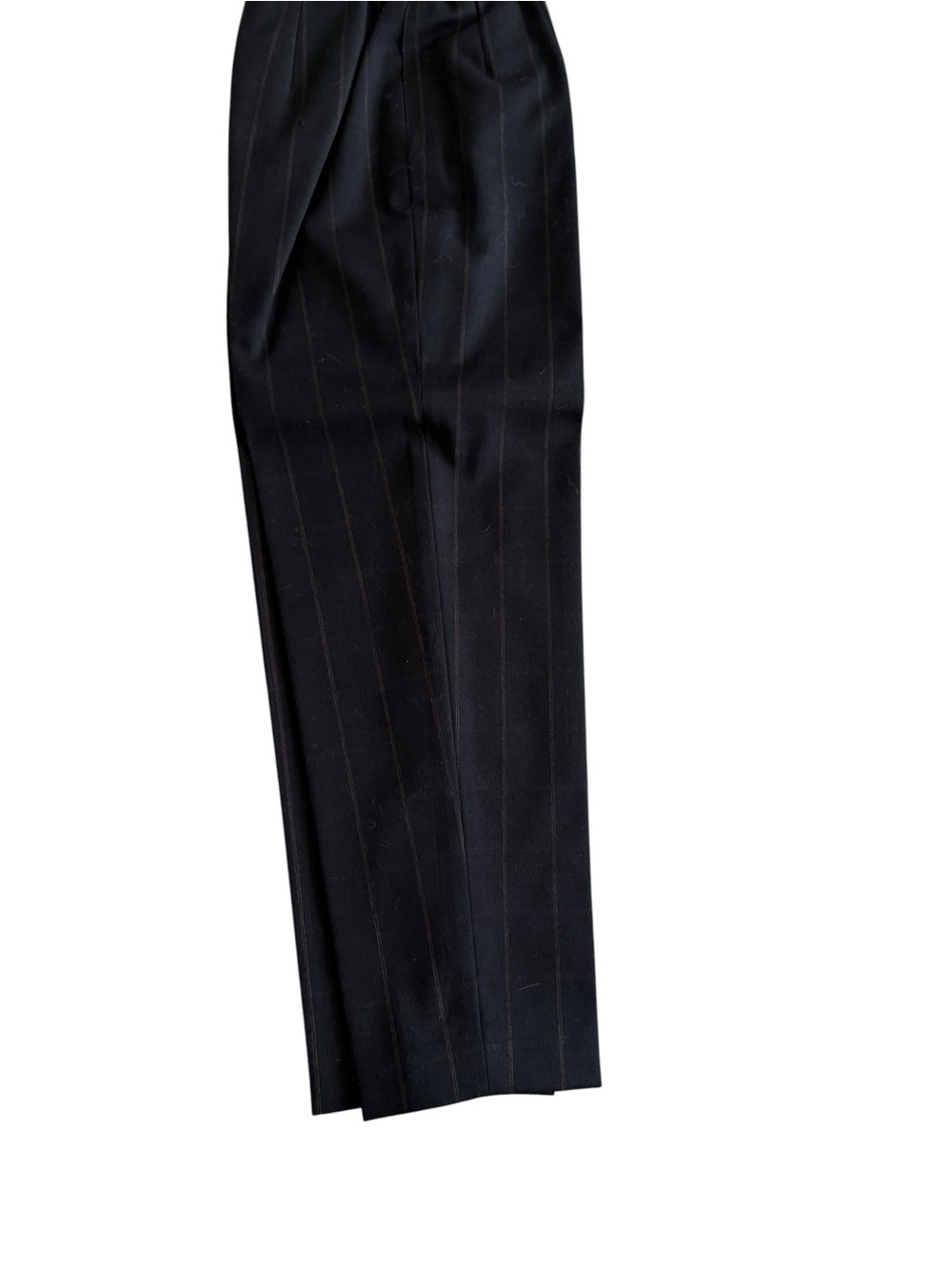 Harve Benard Black Pinstripe Pantsuit with Tailored Jacket - Picture 5 of 8